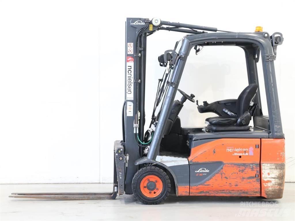 Linde E16/386-02 EVO Carretillas de horquilla eléctrica