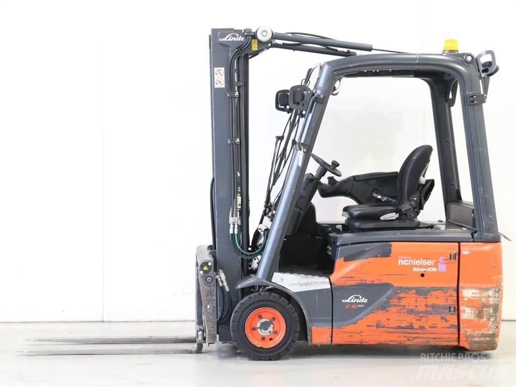 Linde E16/386-02 EVO Carretillas de horquilla eléctrica