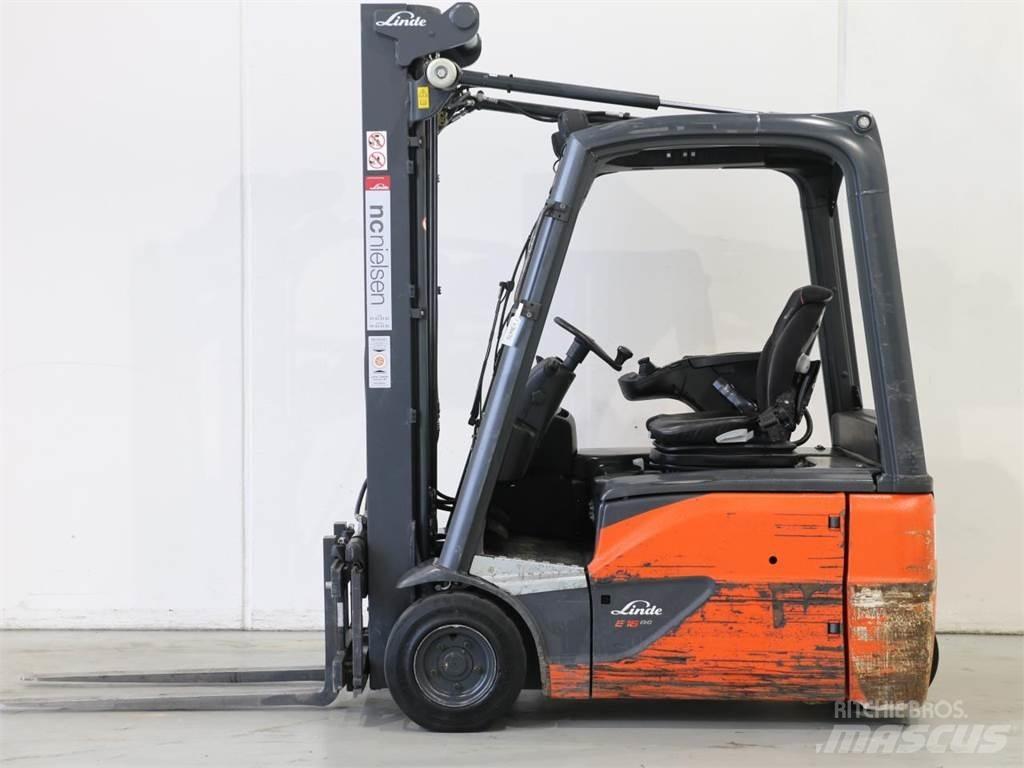 Linde E16/386-02 EVO Carretillas de horquilla eléctrica