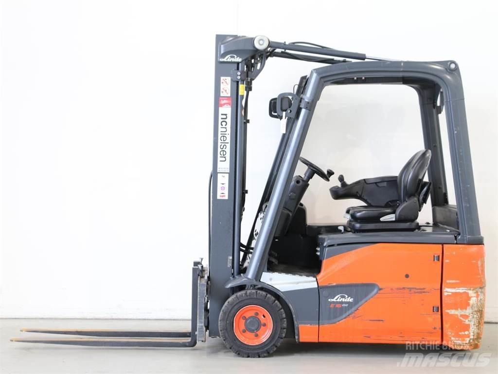 Linde E16/386-02 EVO Carretillas de horquilla eléctrica