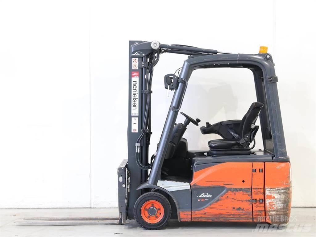 Linde E16/386-02 EVO Carretillas de horquilla eléctrica
