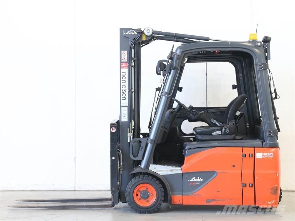 Linde E16/386-02 EVO Carretillas de horquilla eléctrica