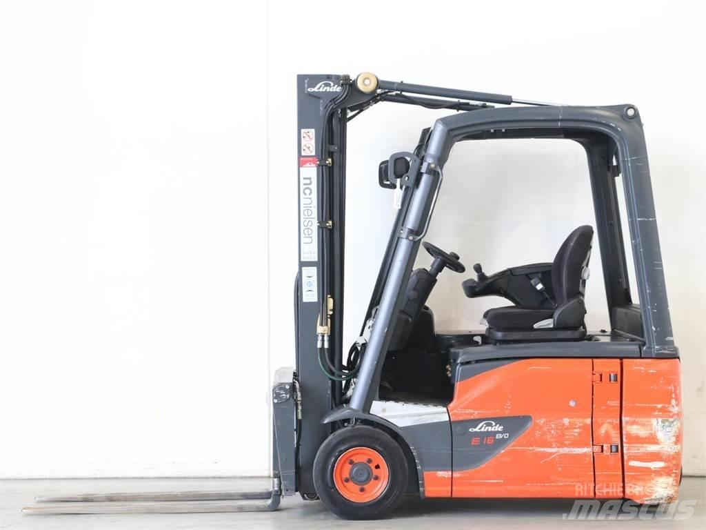 Linde E16/386-02 EVO Carretillas de horquilla eléctrica