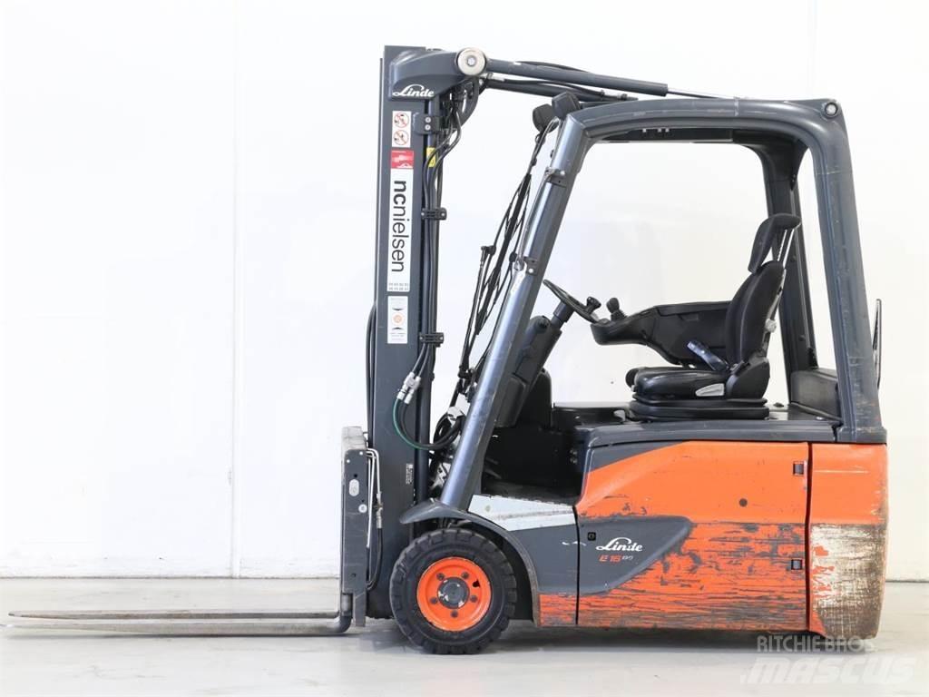 Linde E16 EVO/386-02 Carretillas de horquilla eléctrica