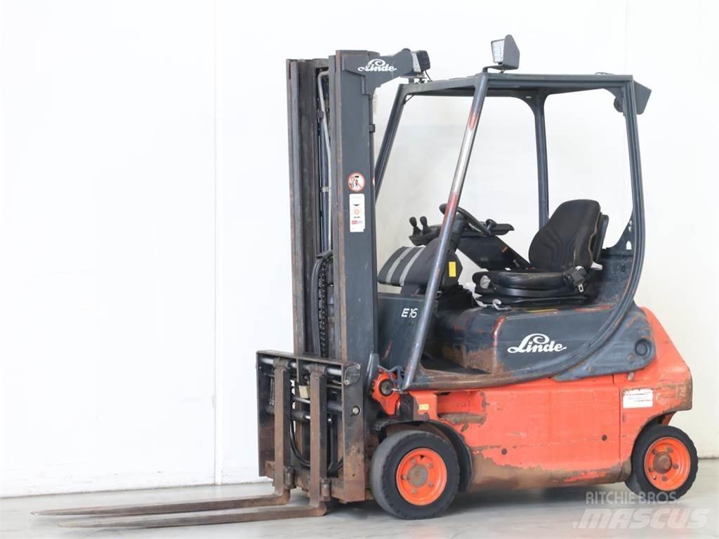 Linde E16P/335-02 Carretillas de horquilla eléctrica