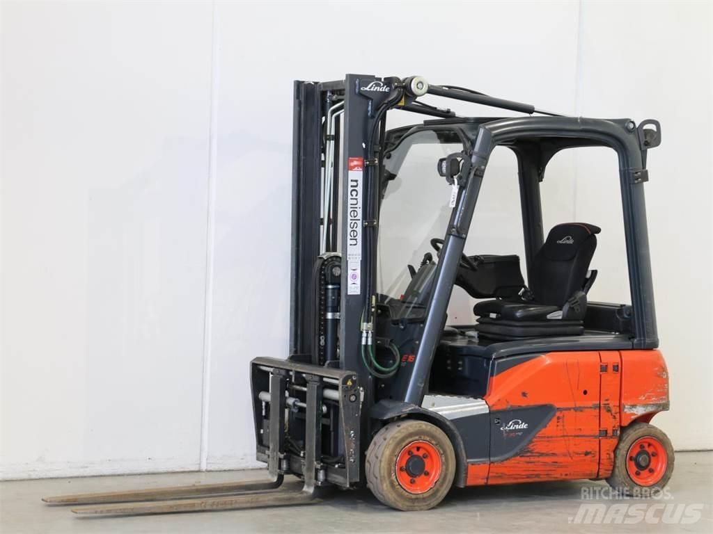 Linde E16P/386-02 Carretillas de horquilla eléctrica