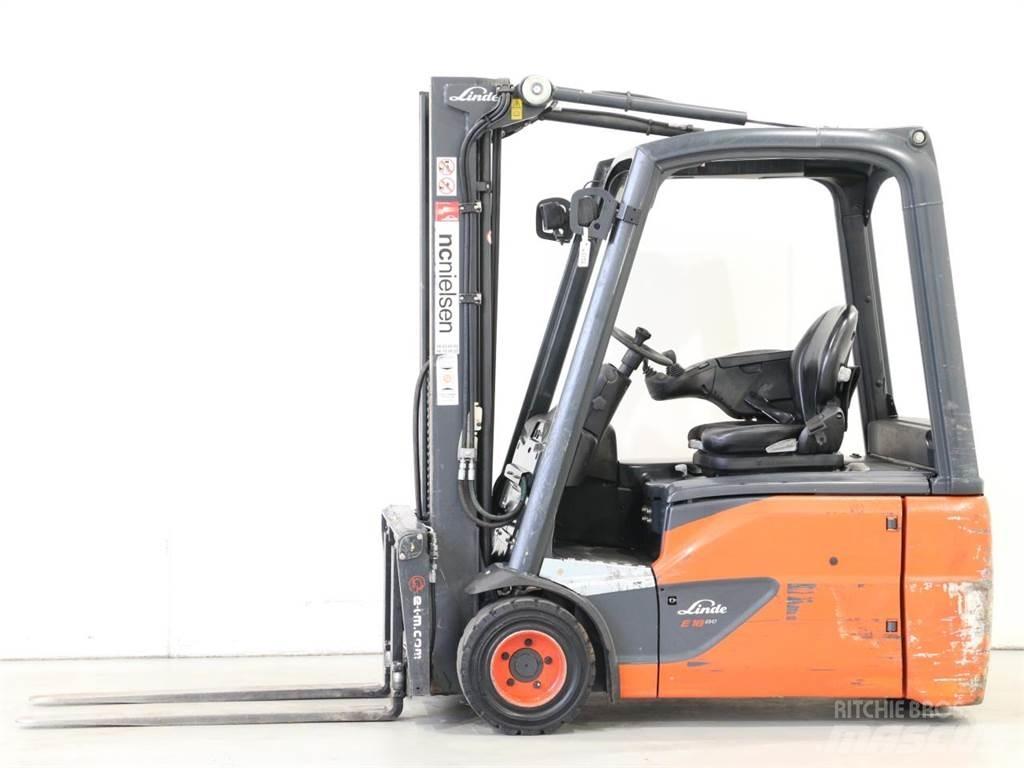 Linde E18/386-02 EVO Carretillas de horquilla eléctrica