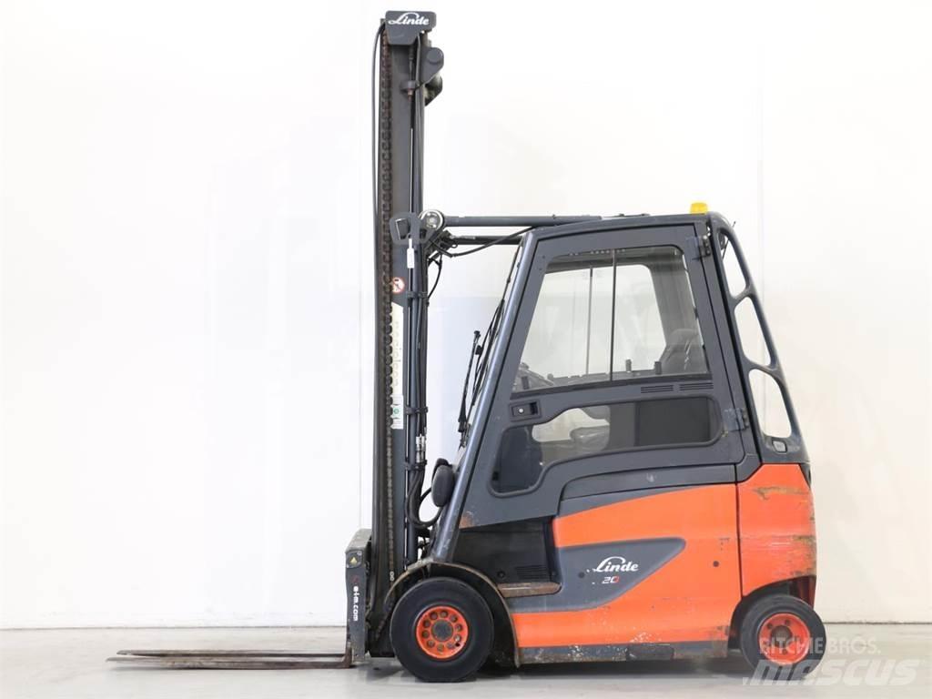 Linde E20/600H/387 Carretillas de horquilla eléctrica