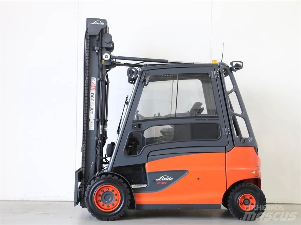 Linde E40/600HL/388 Carretillas de horquilla eléctrica