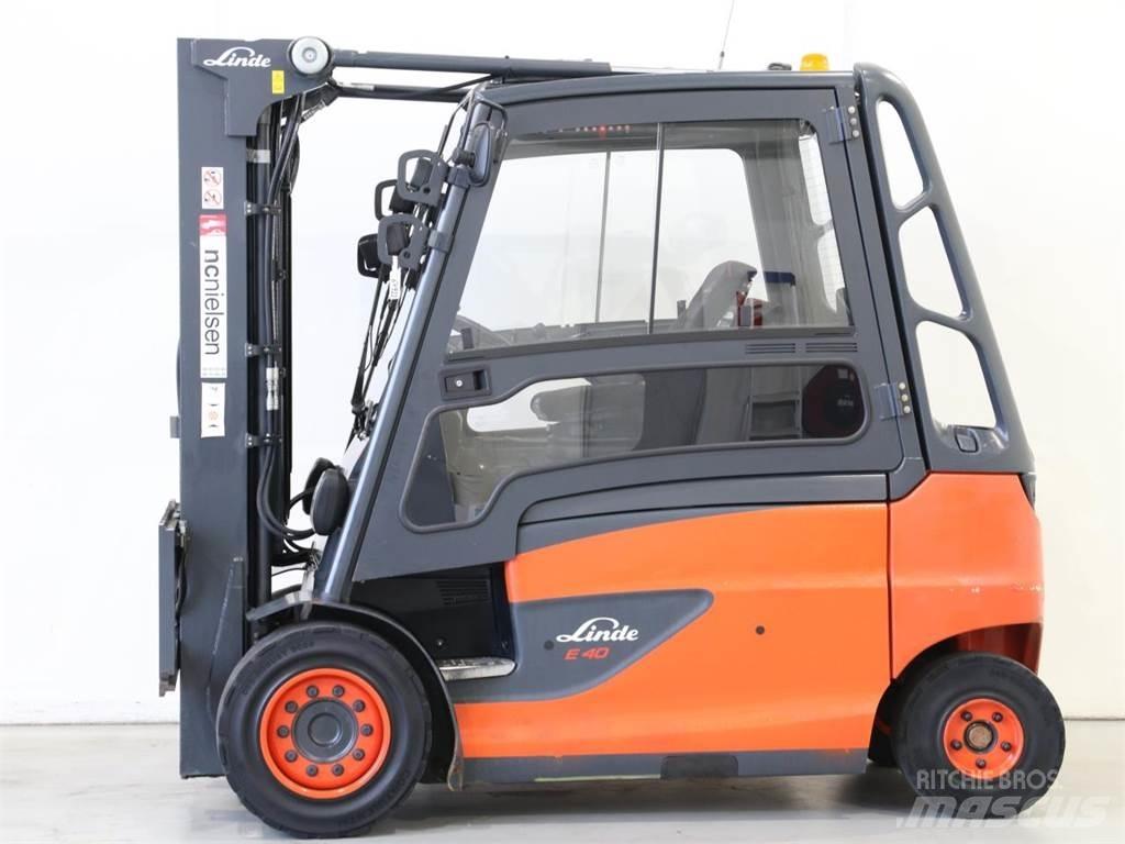 Linde E40/600HL/388 Carretillas de horquilla eléctrica