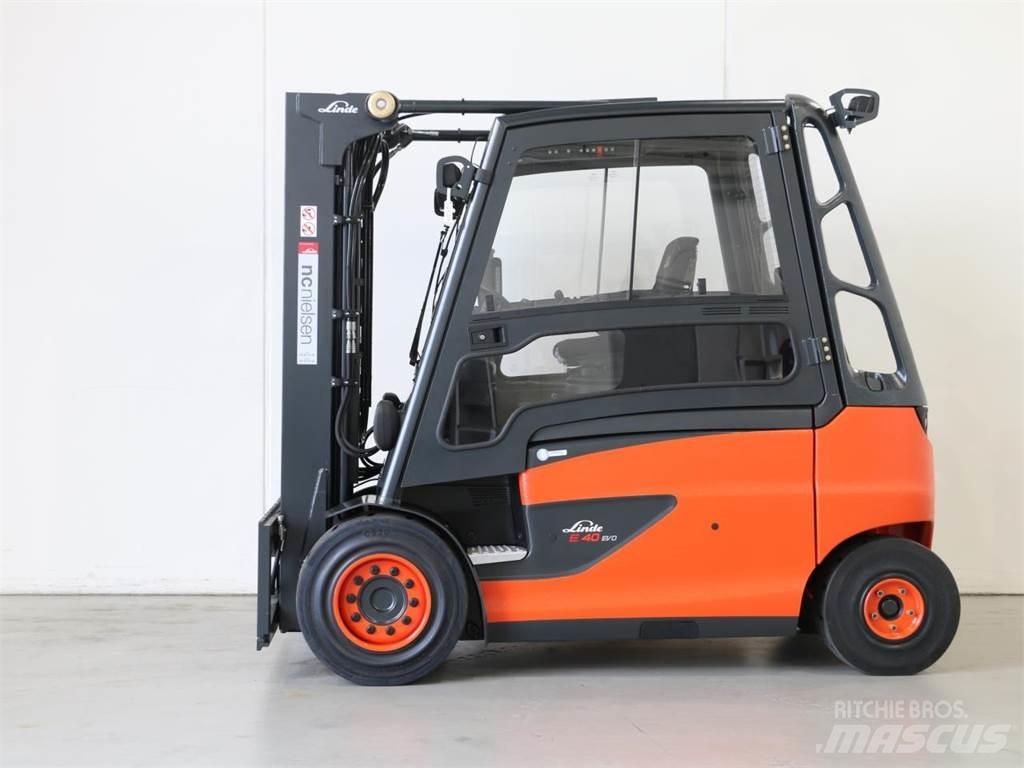Linde E40/600HL/388 Carretillas de horquilla eléctrica