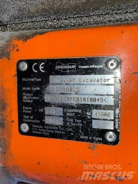 Doosan DX480LC Excavadoras de cadenas
