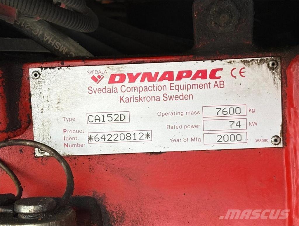 Dynapac CA 152 D Construcción - Otros