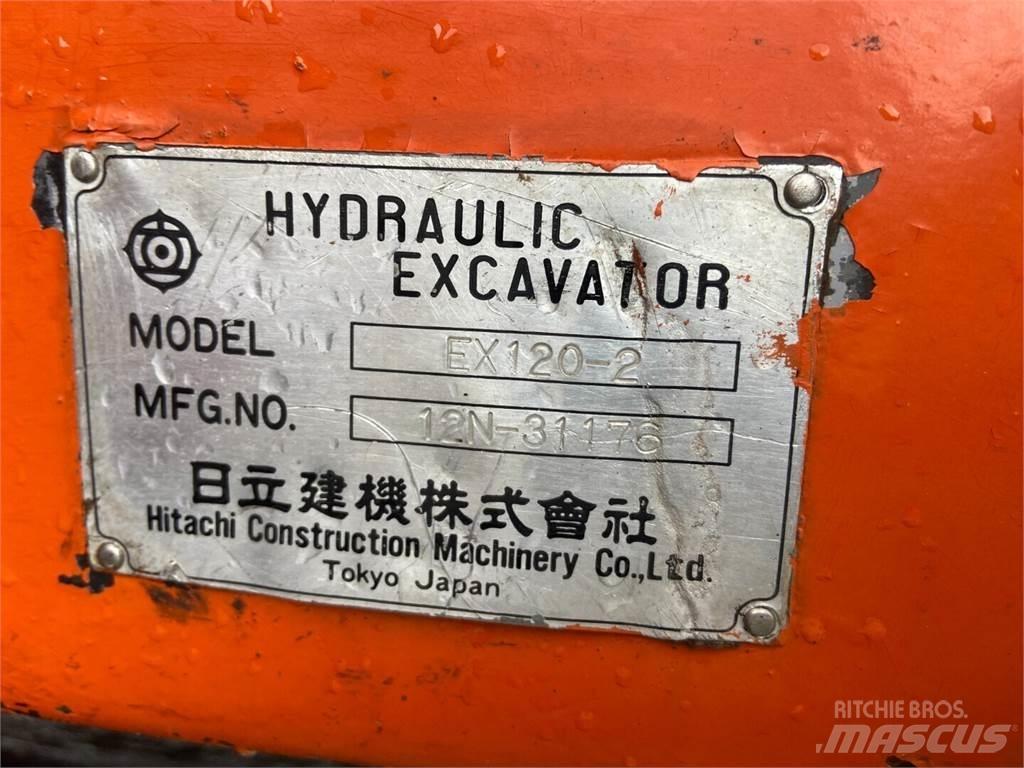 Hitachi Ex 120-2 Excavadoras de cadenas