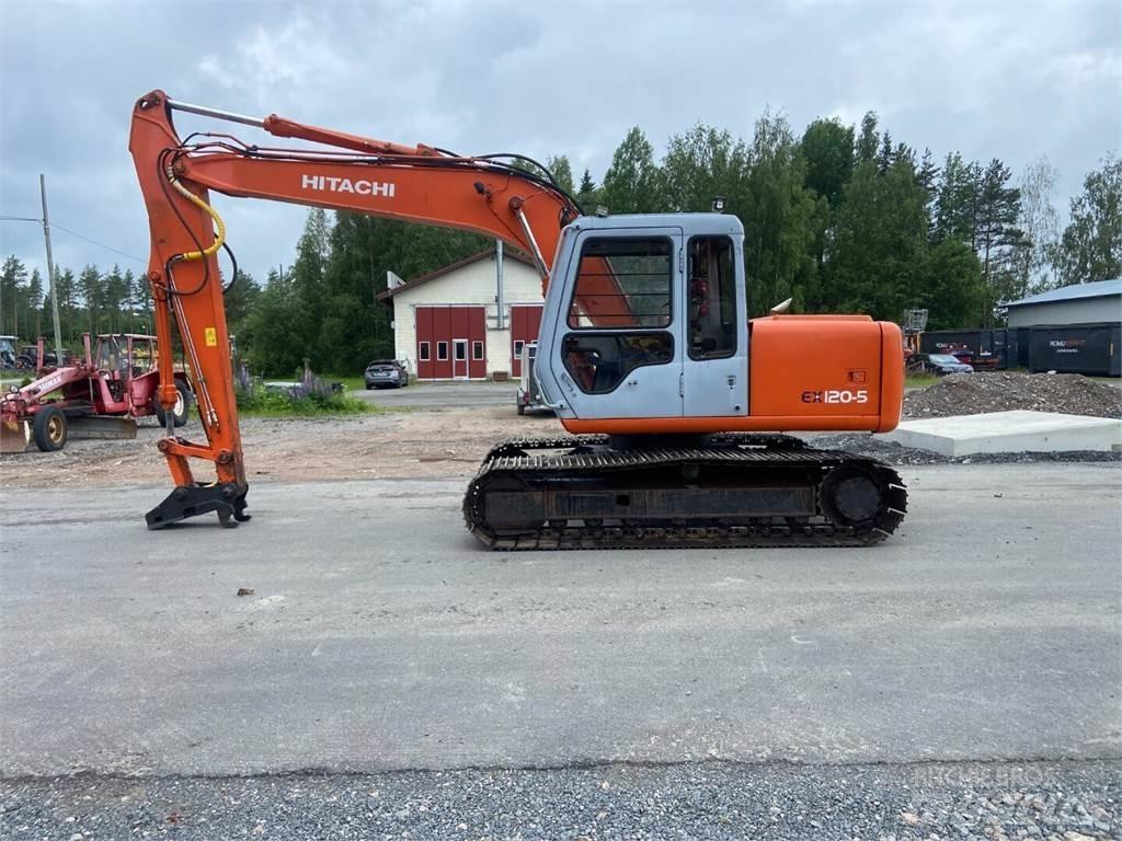Hitachi Ex 120-2 Excavadoras de cadenas