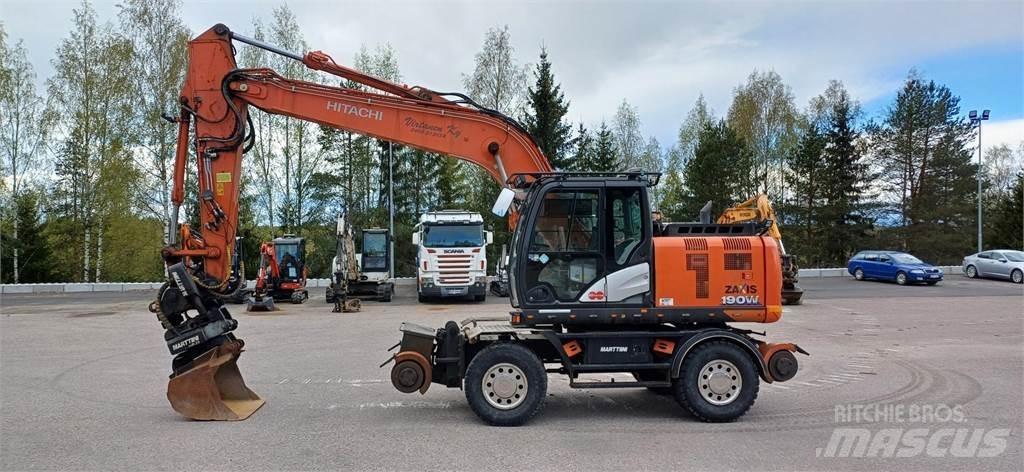 Hitachi ZX190W-6 Excavadoras de ruedas