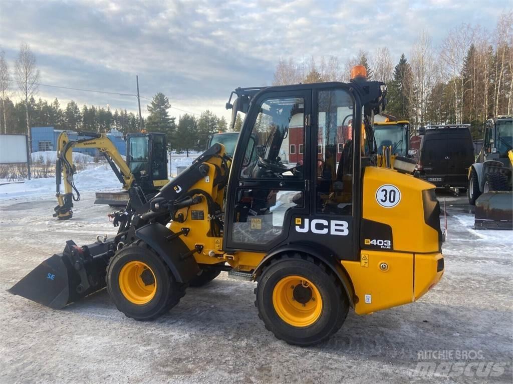 JCB 403 Plus Cargadoras sobre ruedas