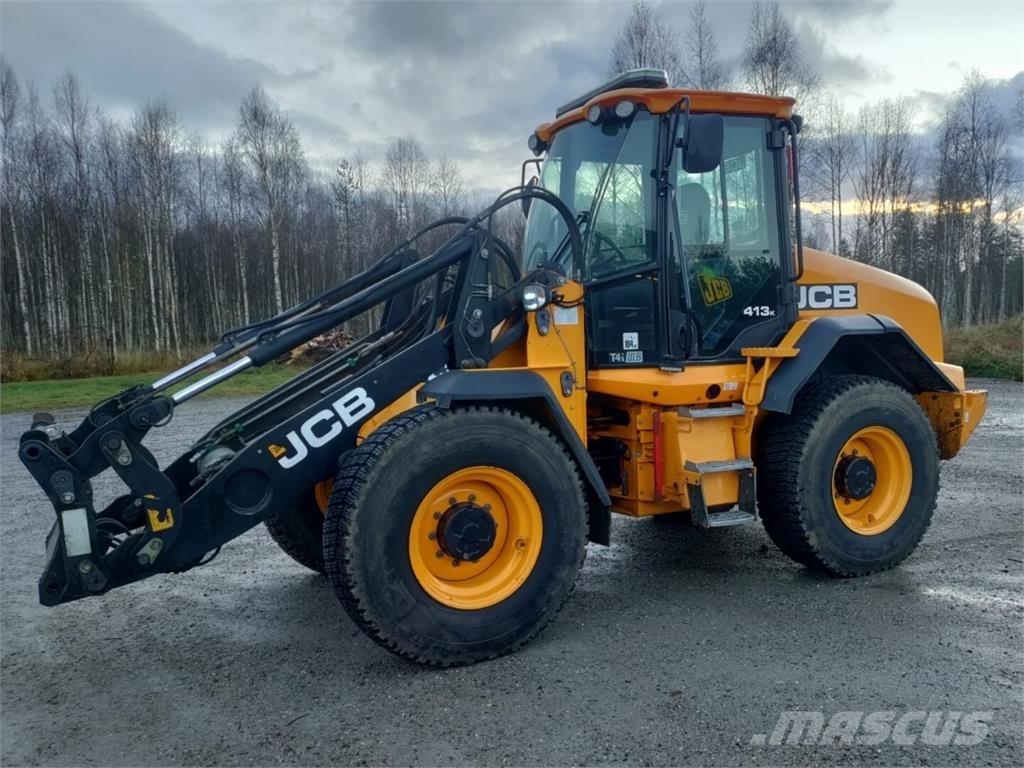 JCB 413 K T4 Cargadoras sobre ruedas