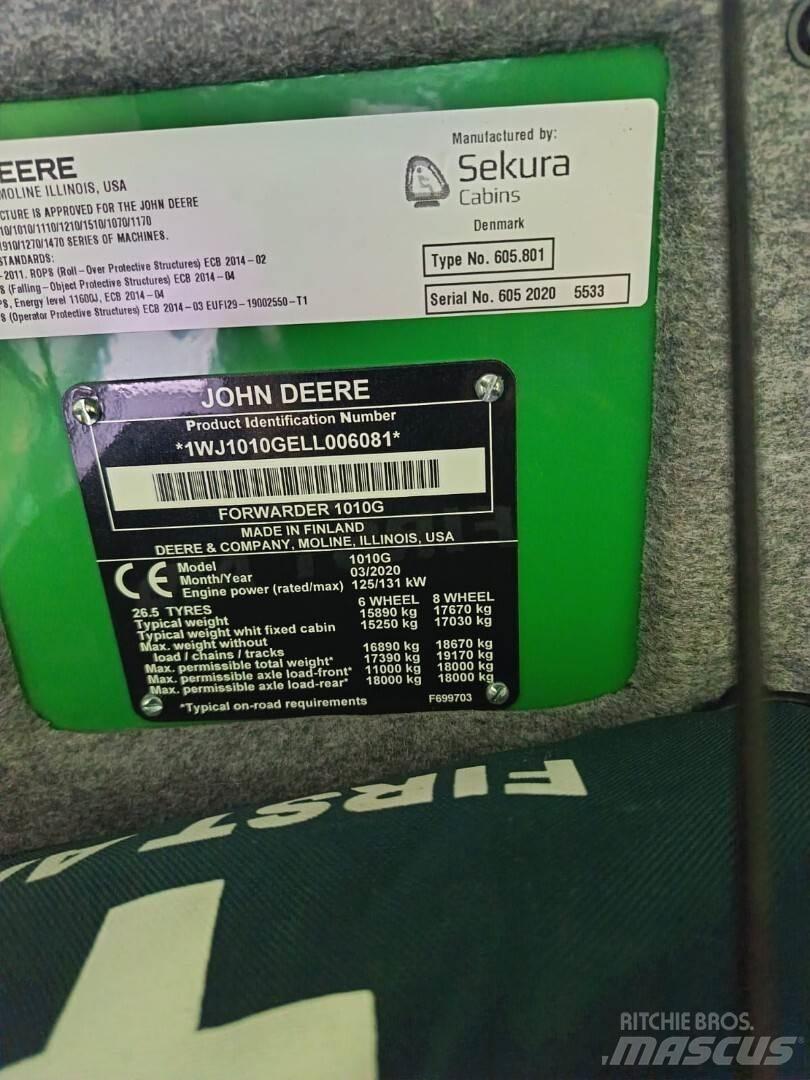 John Deere 1010G Autocargadoras