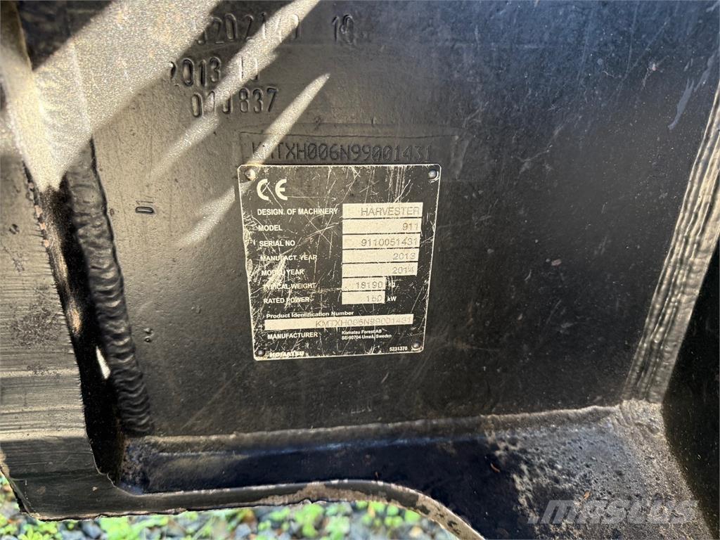 Komatsu 911.5 Cosechadoras
