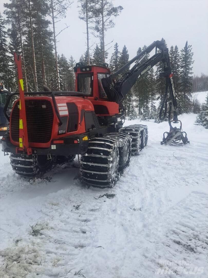 Komatsu 931 xc Cosechadoras