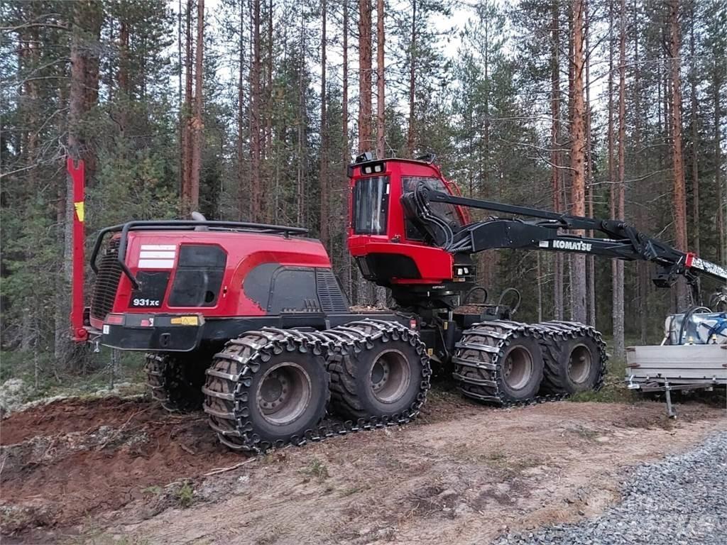 Komatsu 931 xc Cosechadoras