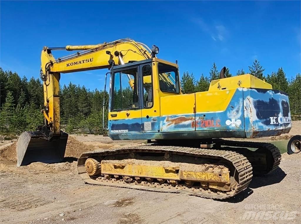 Komatsu PC210LC-3 Excavadoras de cadenas