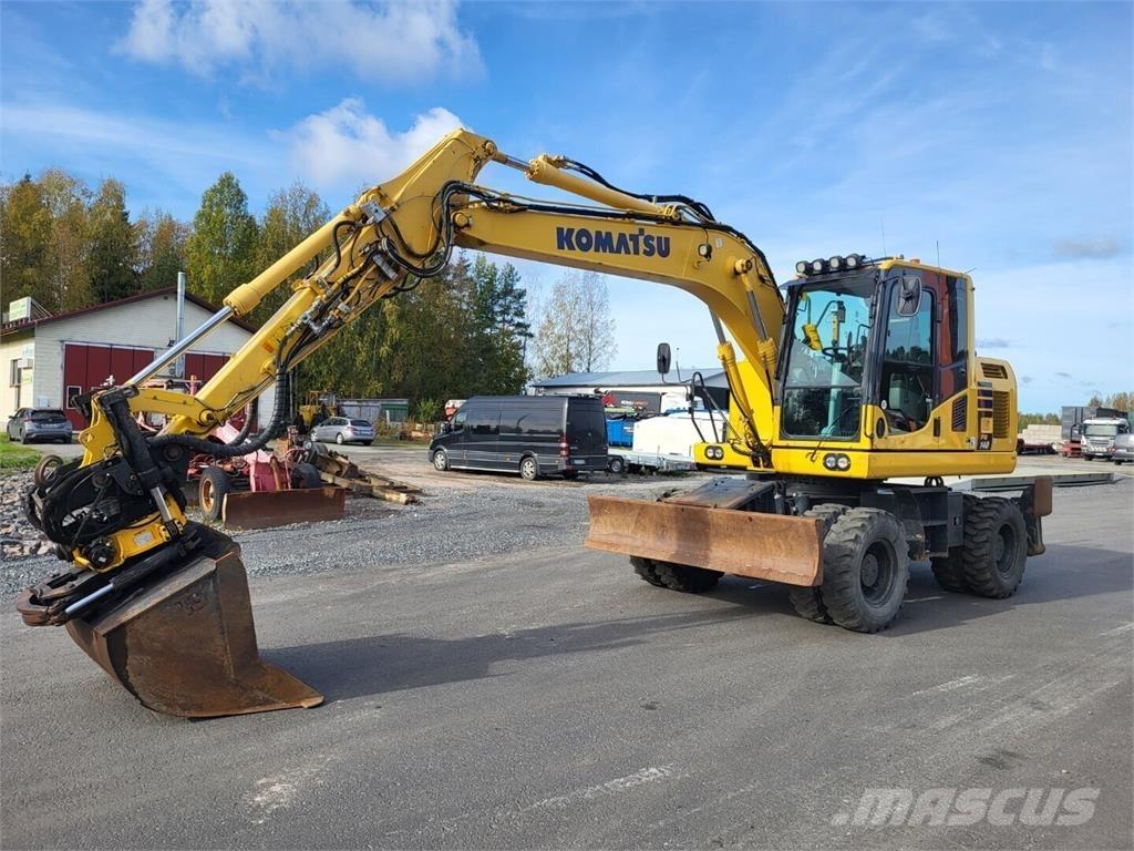 Komatsu PW 148-10 Excavadoras de ruedas