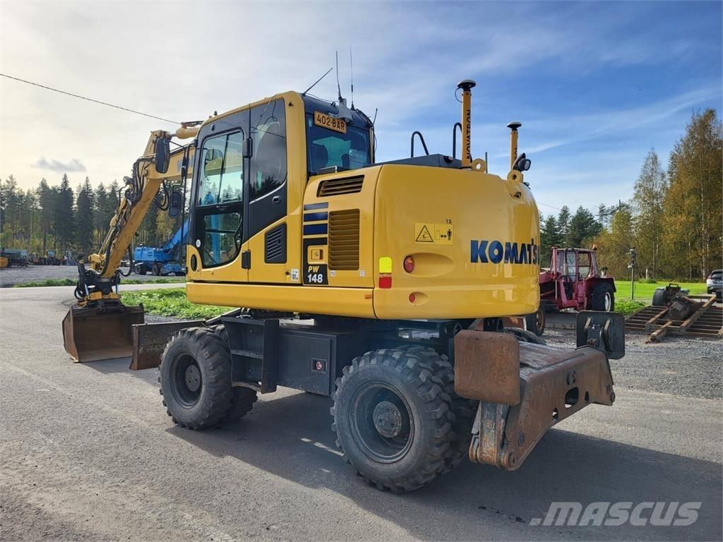 Komatsu PW 148-10 Excavadoras de ruedas