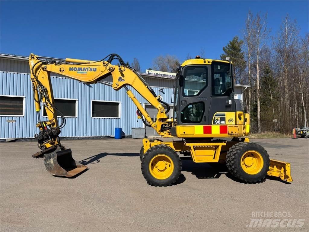 Komatsu PW 98MR-6 Excavadoras de ruedas