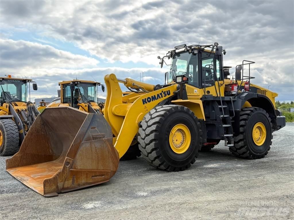 Komatsu WA500-7 Cargadoras sobre ruedas