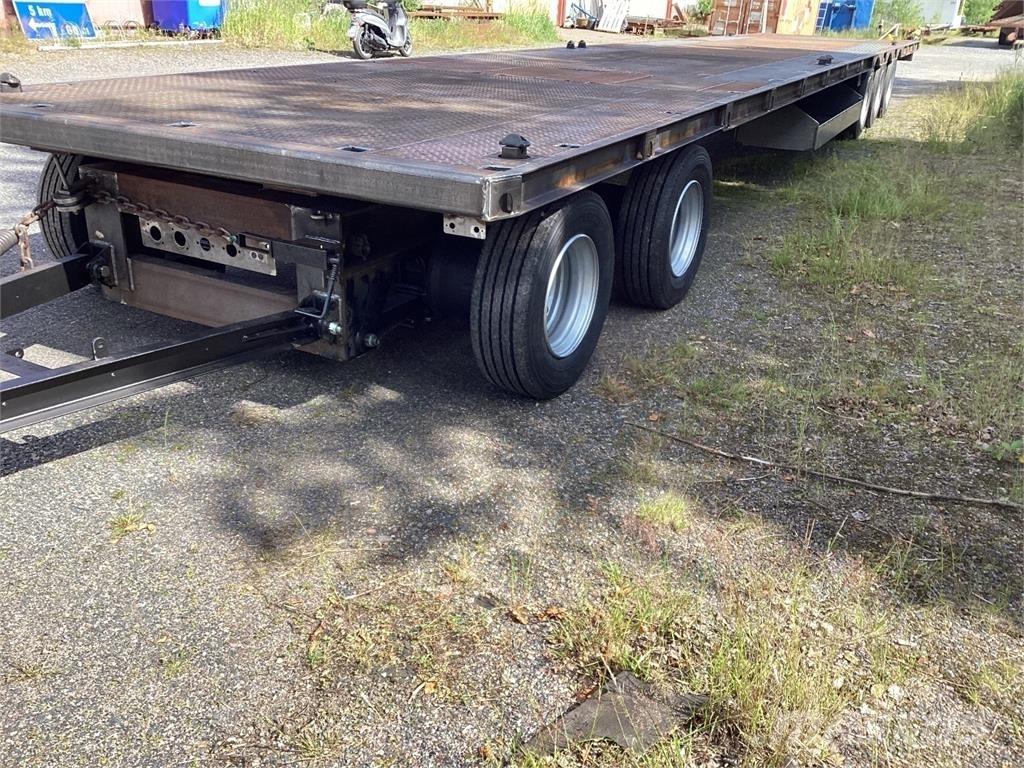 KRT trailers Plataforma plana/laterales abatibles