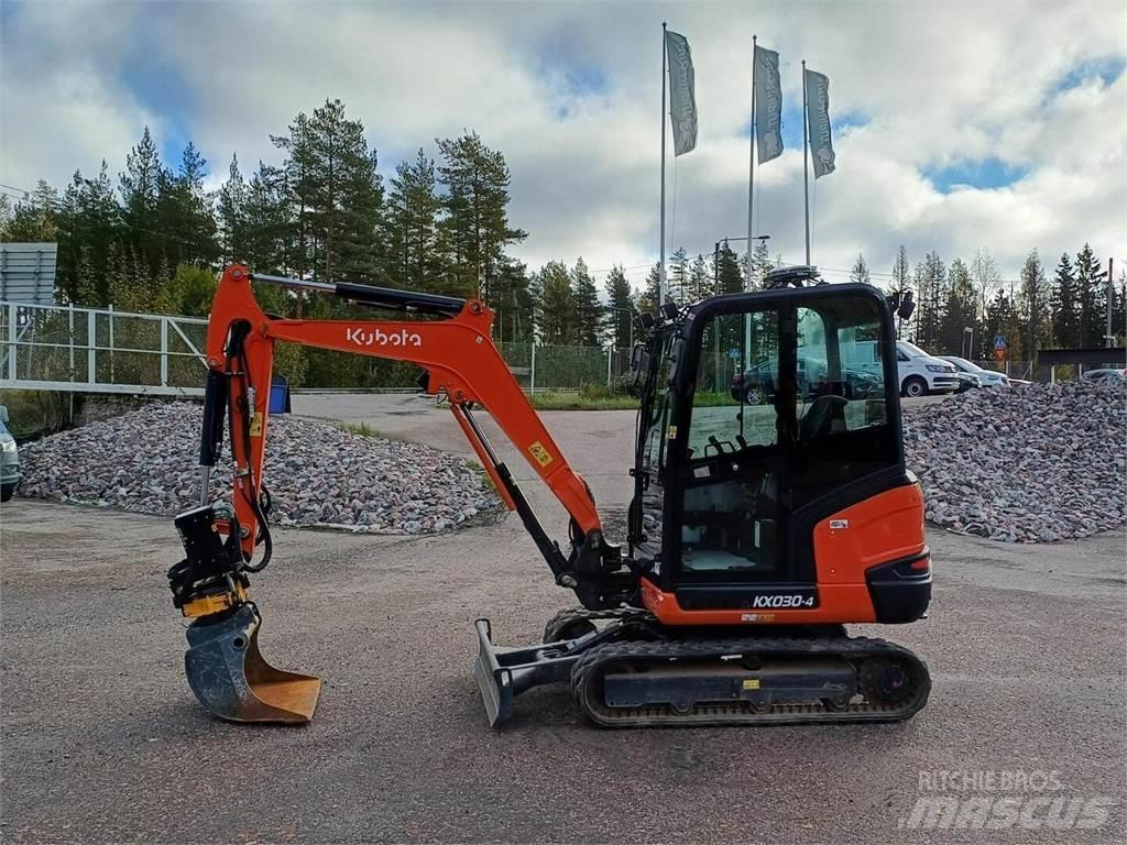 Kubota KX 030-4 Mini excavadoras < 7t