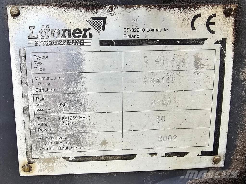 Lännen C 20 LS Retrocargadoras