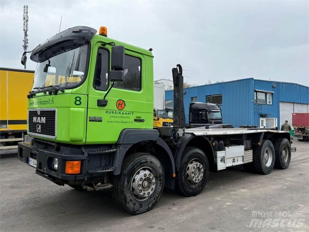 MAN 35.403 8X4 Camiones polibrazo