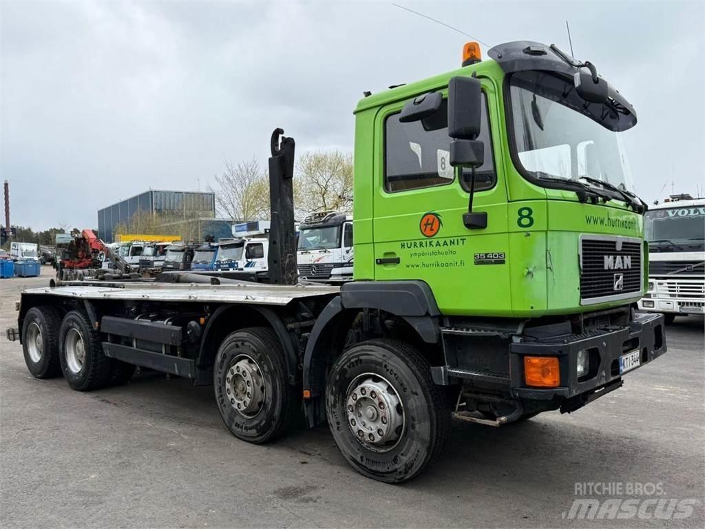 MAN 35.403 8X4 Camiones polibrazo