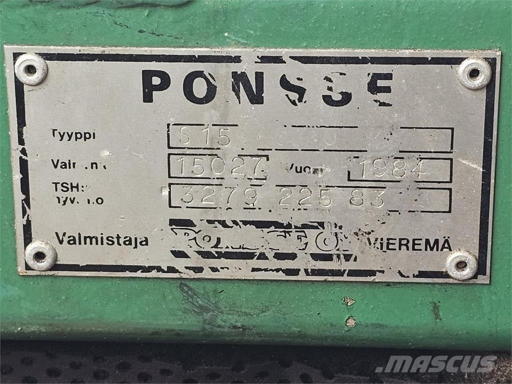 Ponsse S15 Autocargadoras