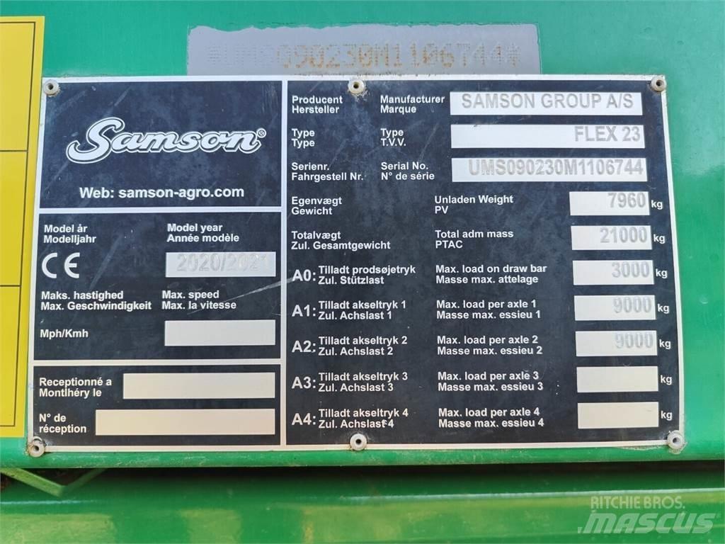Samson Flex 23 Remolques esparcidores de estiércol