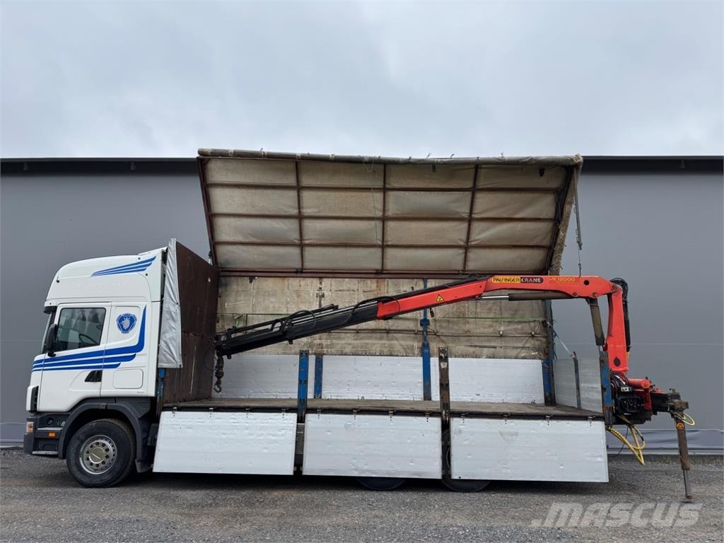 Scania 144G 6x2 Camiones grúa