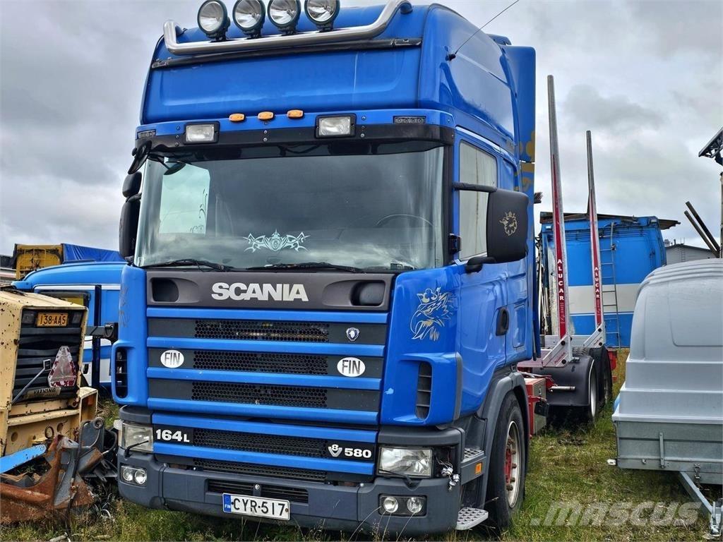 Scania 164L 6x2 Transporte de madera