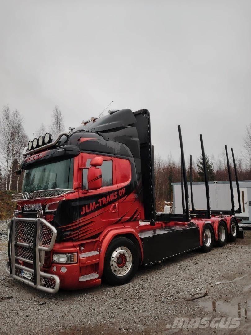 Scania MYYTY! R730 Transporte de madera