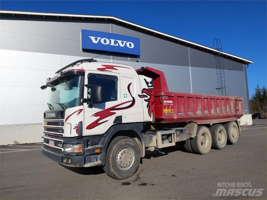 Scania P124 420hp Camiones bañeras basculantes o volquetes