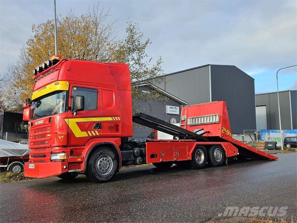 Scania R124 6X2 Camiones portacoches