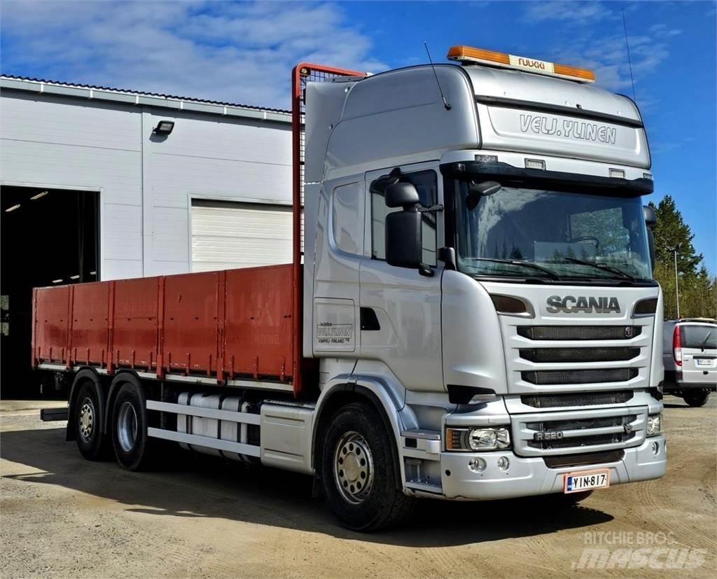 Scania R520 6x2 Camiones plataforma