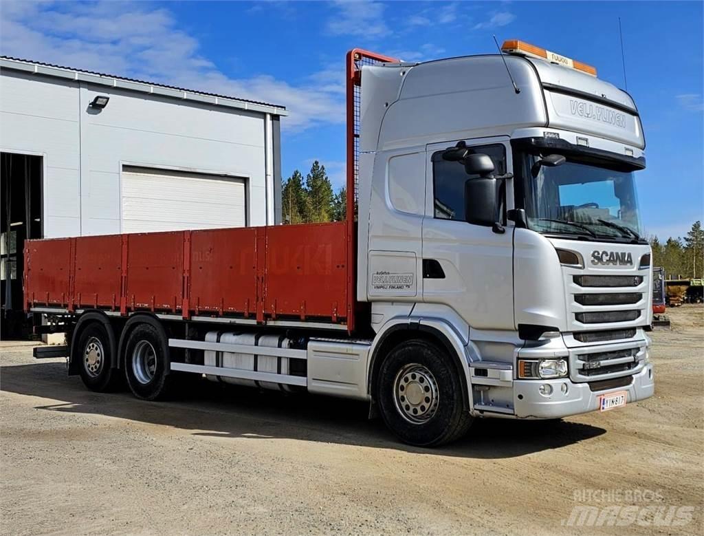 Scania R520 6x2 Camiones plataforma