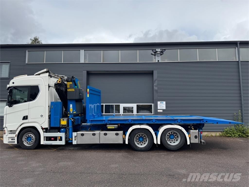Scania R580 6X2 Camiones grúa