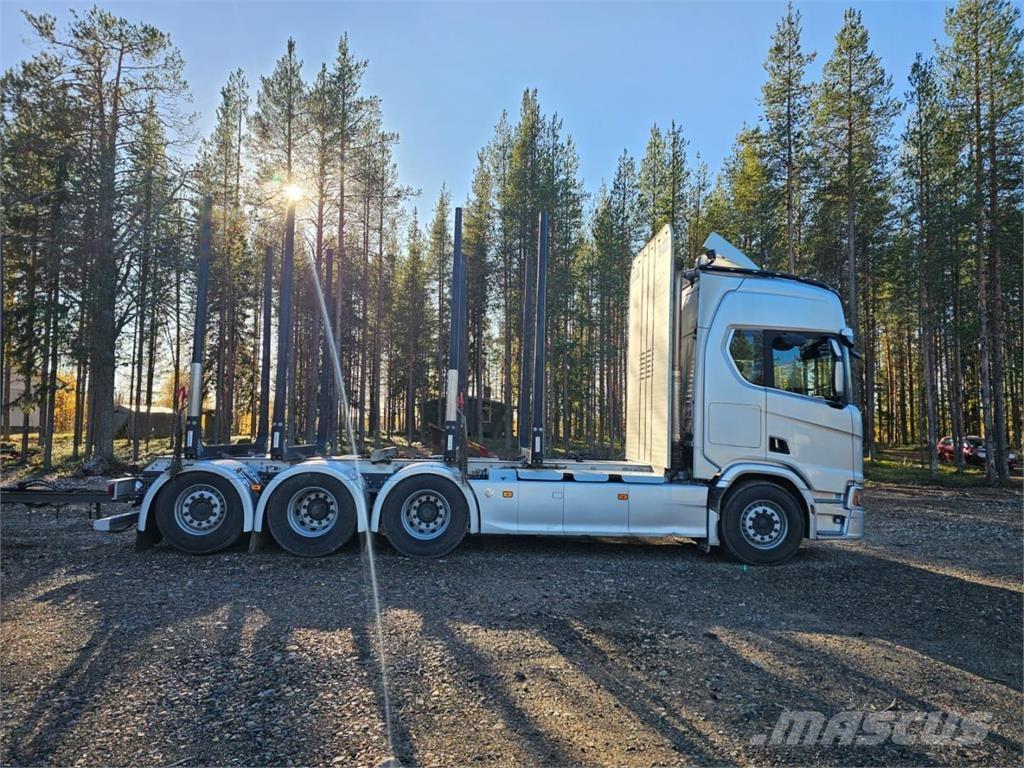 Scania R660 8X4 Transporte de madera