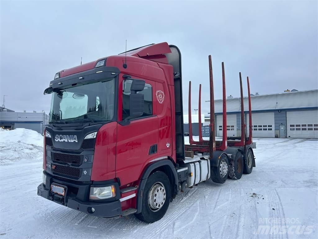 Scania R730 8x4 Transporte de madera