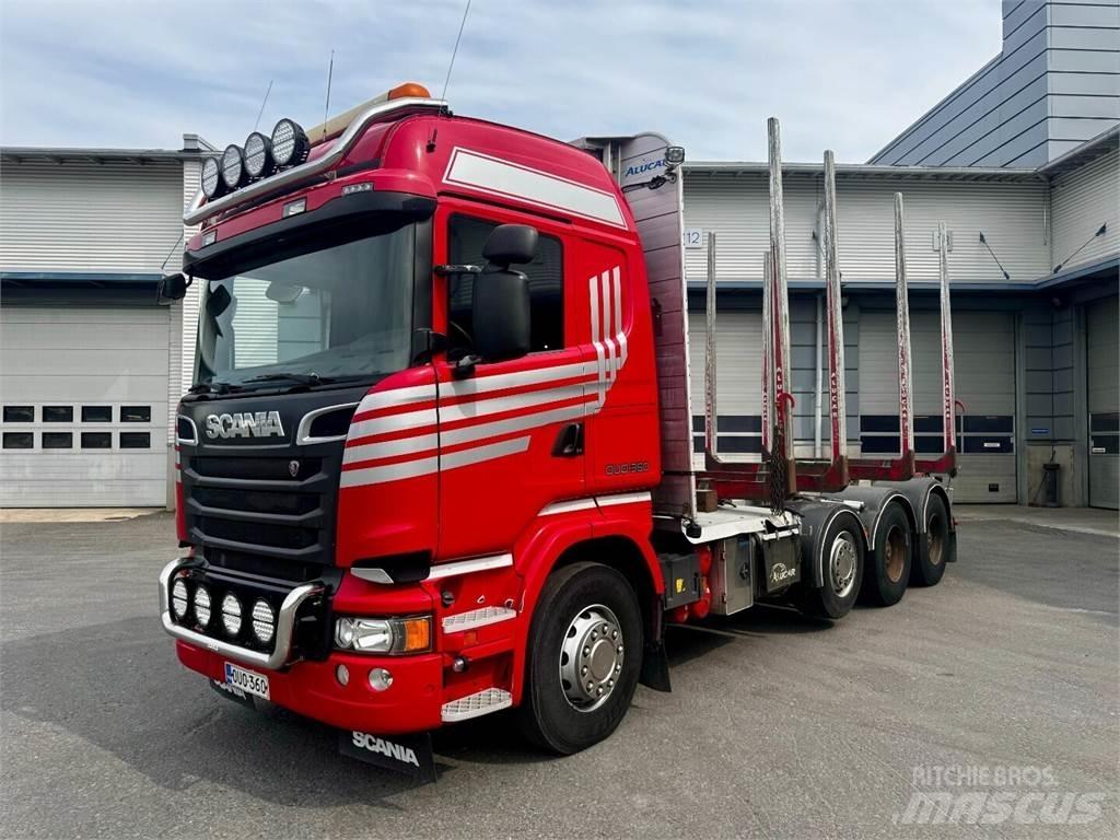 Scania R730 8x4 Transporte de madera