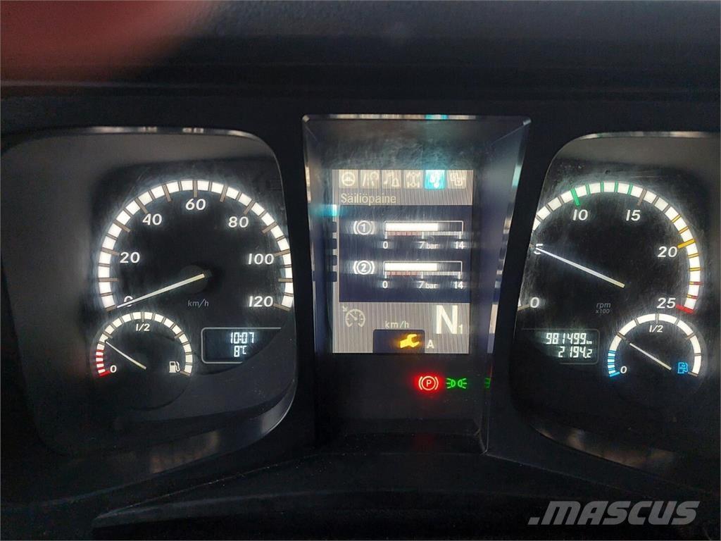 Sisu CK16M 8x4 Transporte de madera